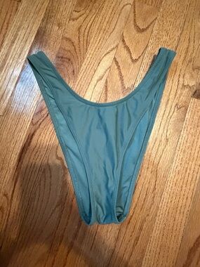 aerie Teal Green High-Cut Bikini Bottom